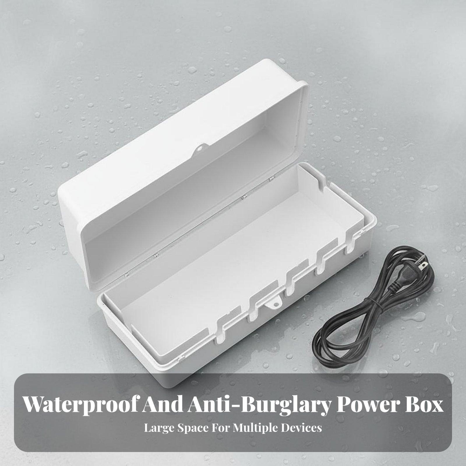 Outdoor Power Strip - Kotak Stop Kontak Tahan Air, Tahan