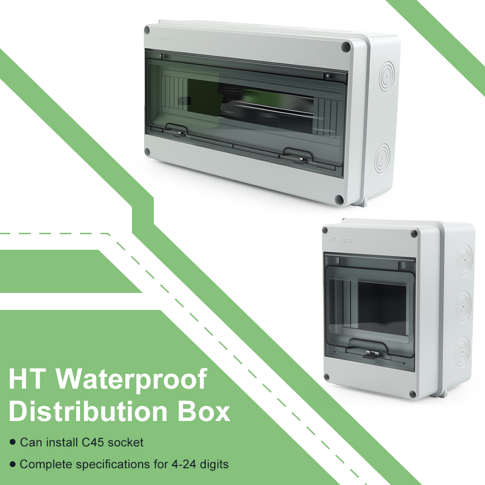 Outdoor Power Junction - Kotak Distribusi Tahan Air Seri HT
