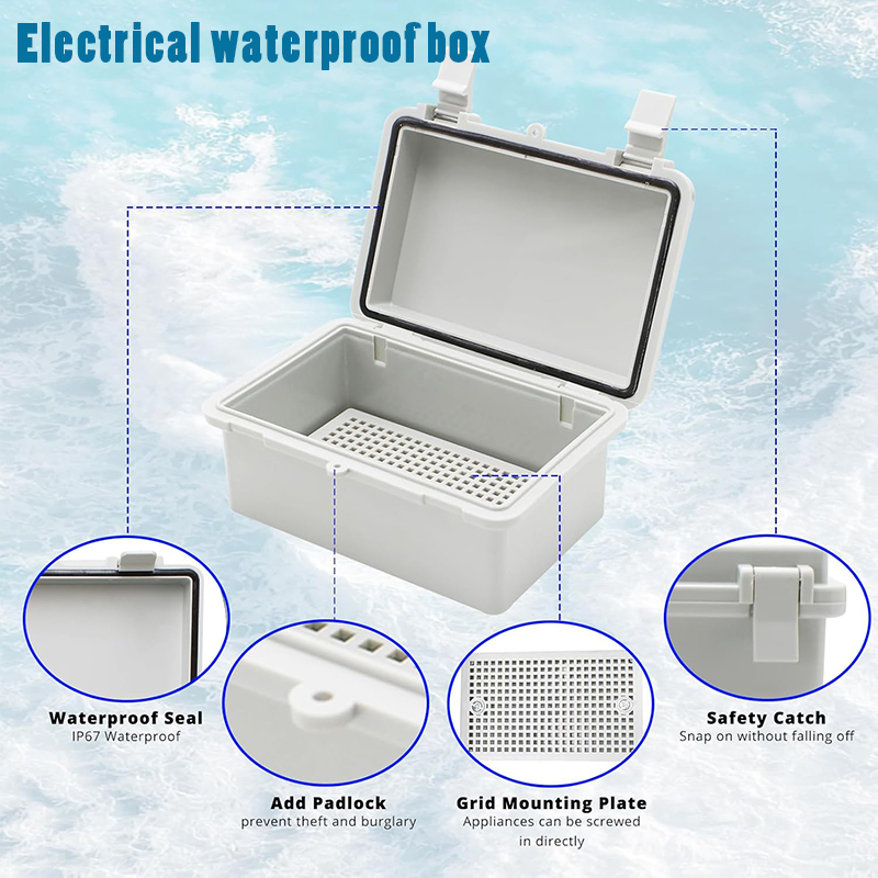 Outdoor Power Supply Box - Kotak Sambungan Listrik Tahan Air IP66