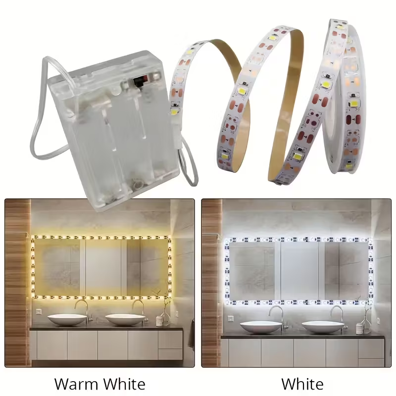 Outdoor Power Strip - 1 Strip Lampu LED Fleksibel, Bertenaga