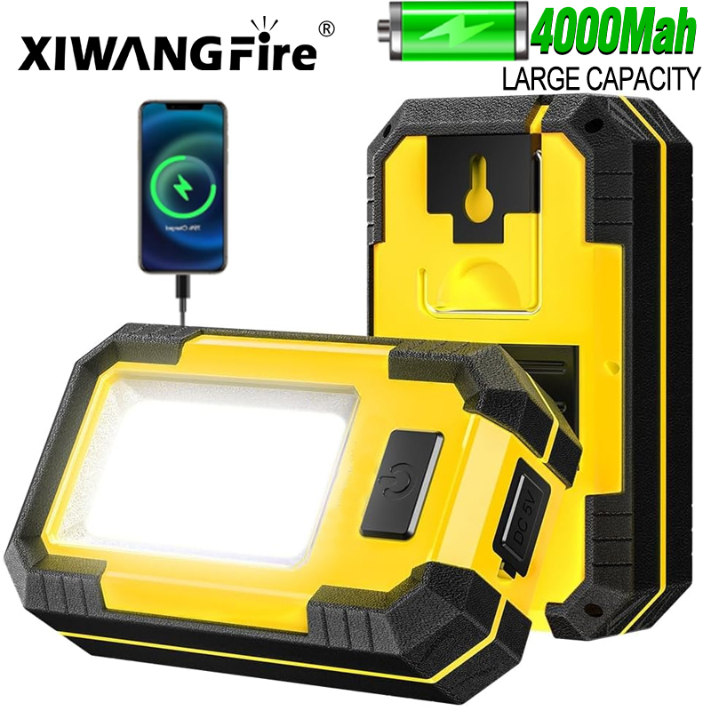 Outdoor Power Works - Lampu Kerja Isi Ulang 4000MAH 30W