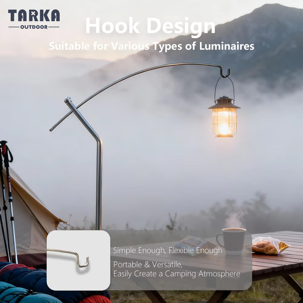 Outdoor Power Point - TARKA Lampu Meja Portabel yang Dapat