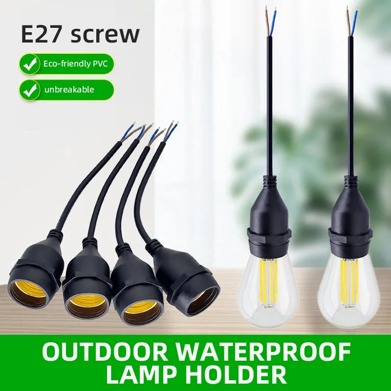 Outdoor Power Lead - Kabel Daya Lampu Universal E27 Tahan