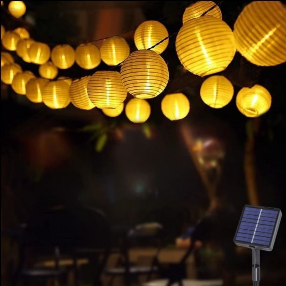 Outdoor Power Outlet Solar - Lampu Tali LED Tenaga Surya 5M/8M