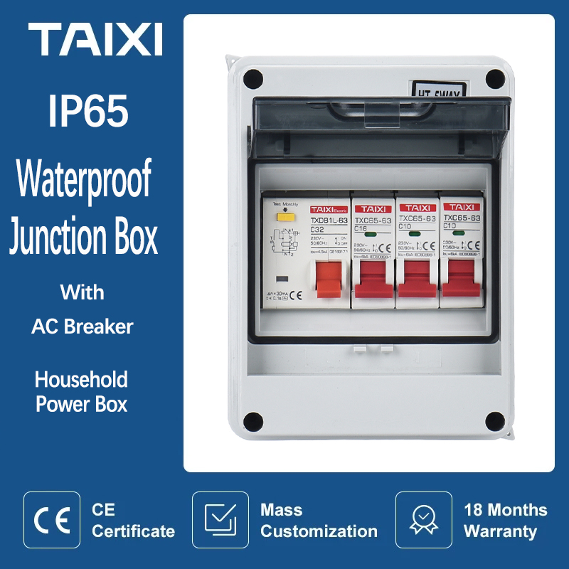 Outdoor Power Supply Box - Sakelar Rumah Tangga Luar Ruangan Kotak