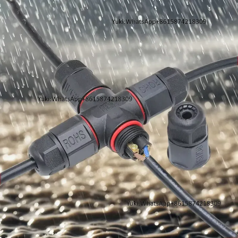 Outdoor Power Junction - Konektor Kabel T-Tap Tahan Air IP68