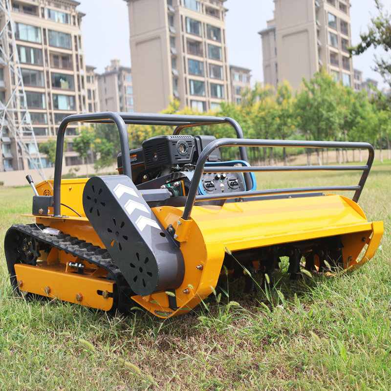 Outdoor Power Works - Mesin pemotong rumput kendali jarak jauh,