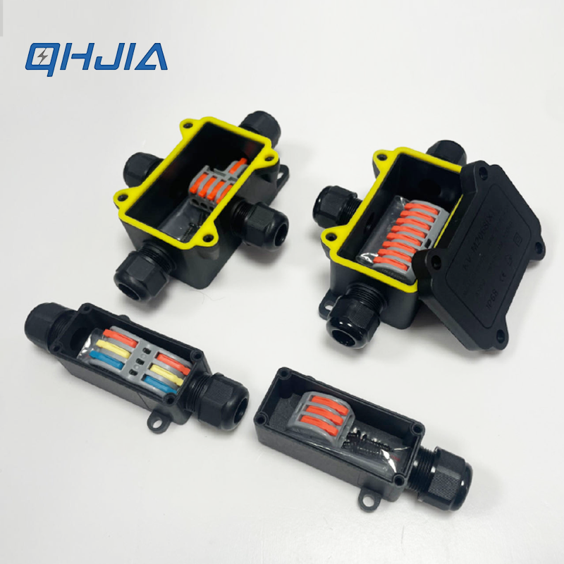 Outdoor Power Junction - Kotak Sambungan Tahan Air IP68 PA66