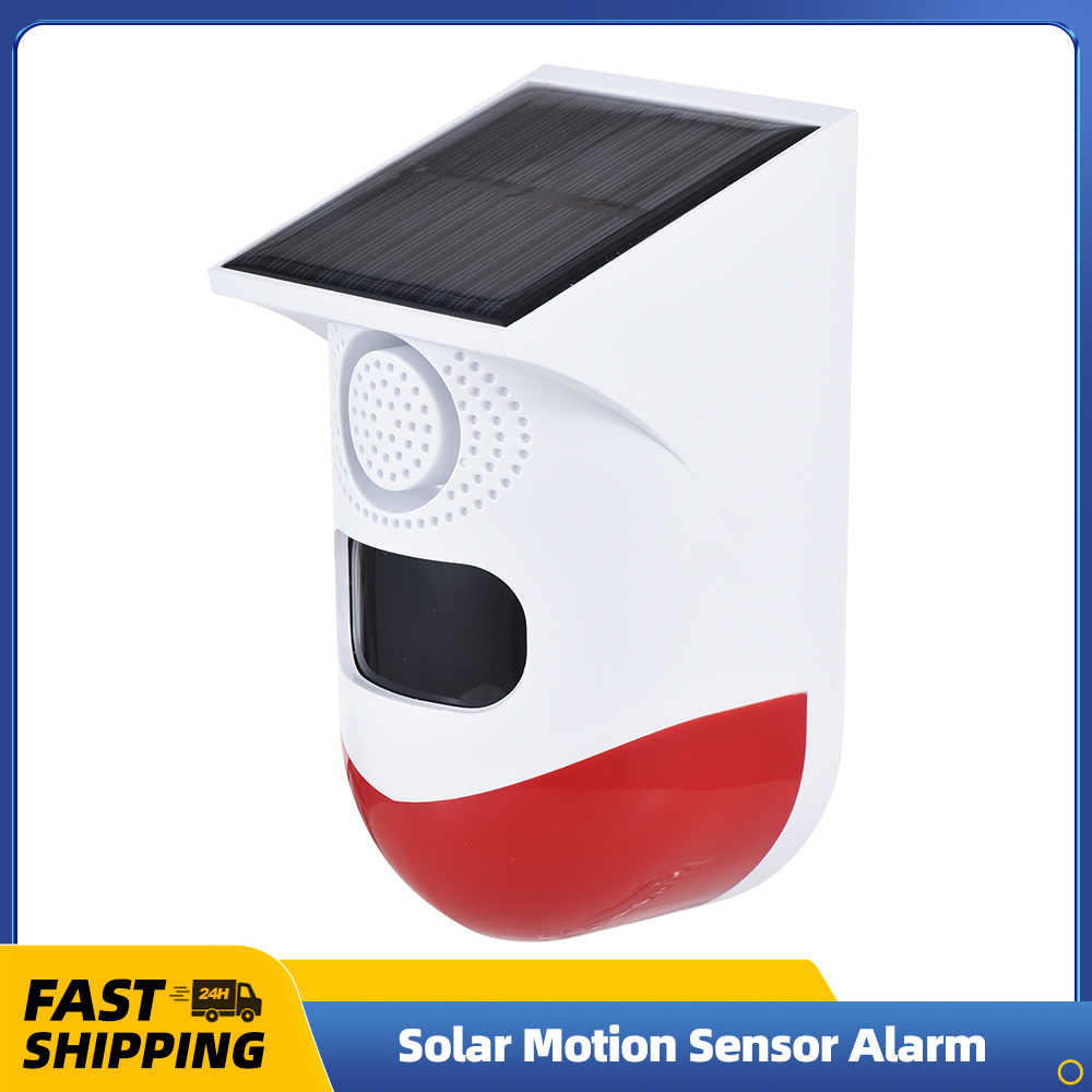 Outdoor Power Point - Solar Alarm Sensor gerak luar ruangan