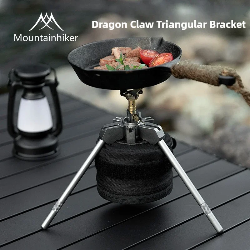 Outdoor Power Point - Braket Tripod MOUNTAINHIKER untuk Berkemah, Braket