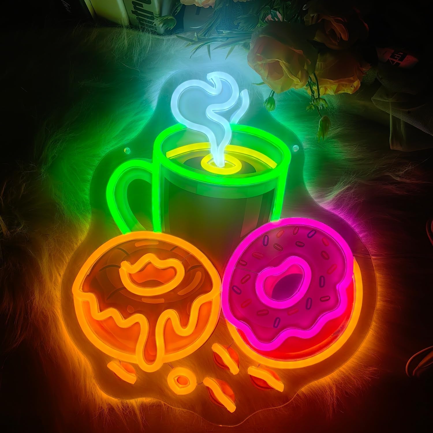 Lampu Neon LED Bentuk Donat, D - Outdoor Kitchen Power ulasan dan harga