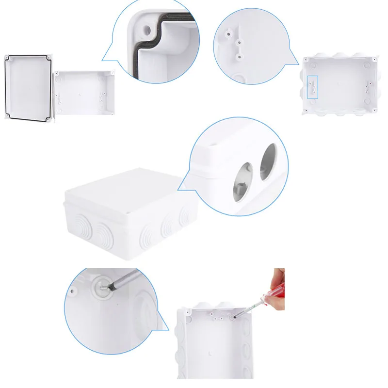 Kotak listrik tahan air luar r - Outdoor Power Lead ulasan dan harga