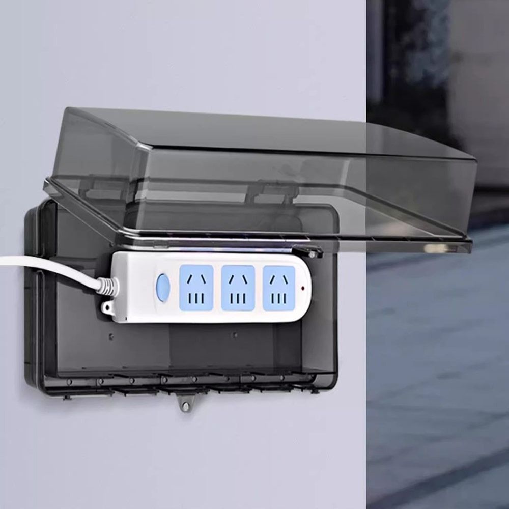Kotak Steker Plastik Tahan Lam - Outdoor Power Strip ulasan dan harga