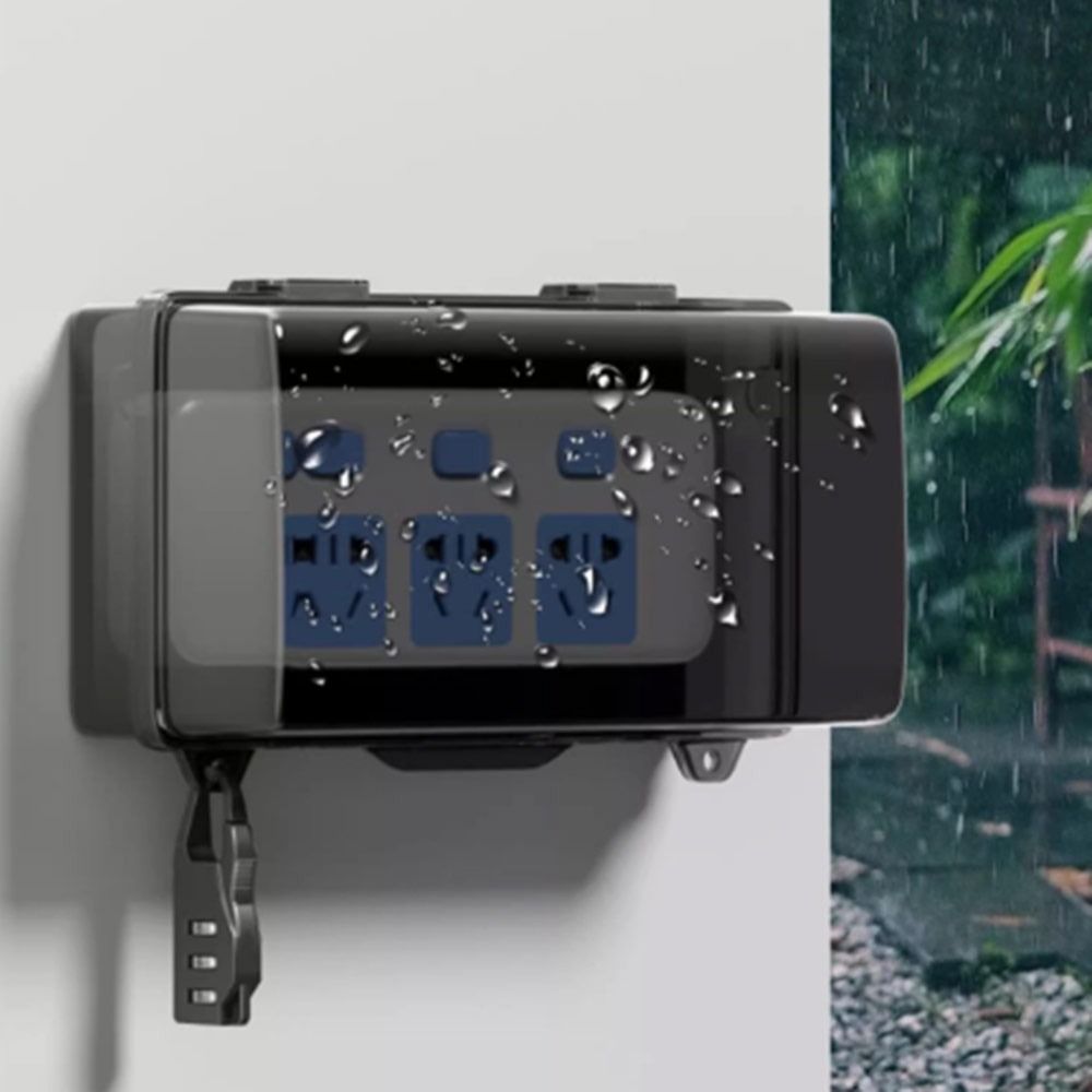 Kotak Steker Plastik Tahan Lam - Outdoor Power Strip ulasan dan harga