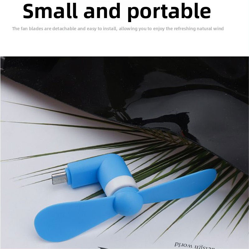 Kipas Ponsel Mini Tipe C, Kipa - Outdoor Power Fan ulasan dan harga