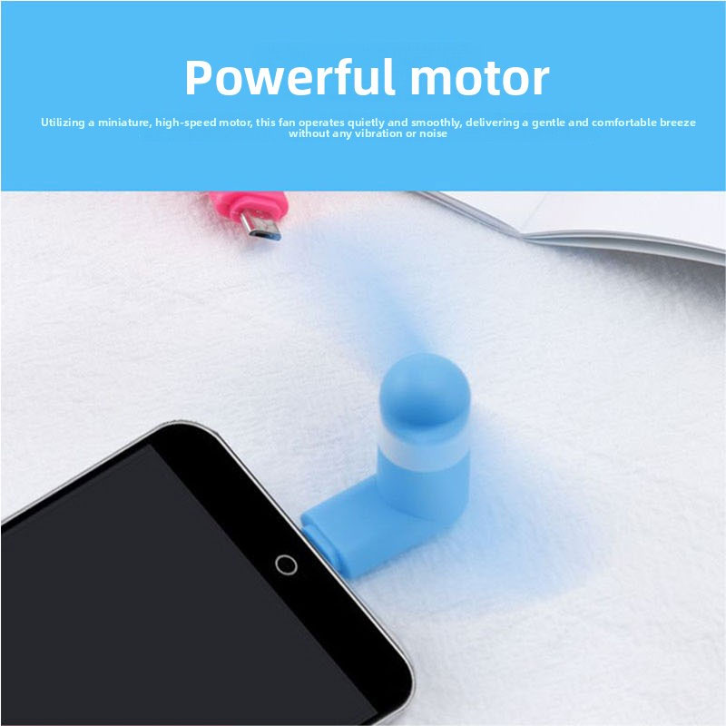 Kipas Ponsel Mini Tipe C, Kipa - Outdoor Power Fan ulasan dan harga