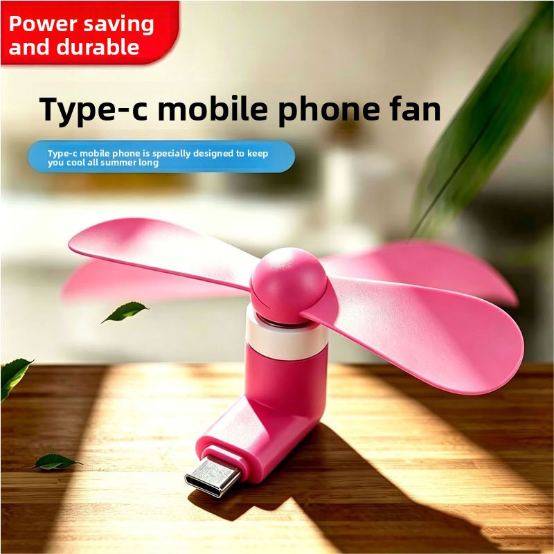 Kipas Ponsel Mini Tipe C, Kipa - Outdoor Power Fan ulasan dan harga