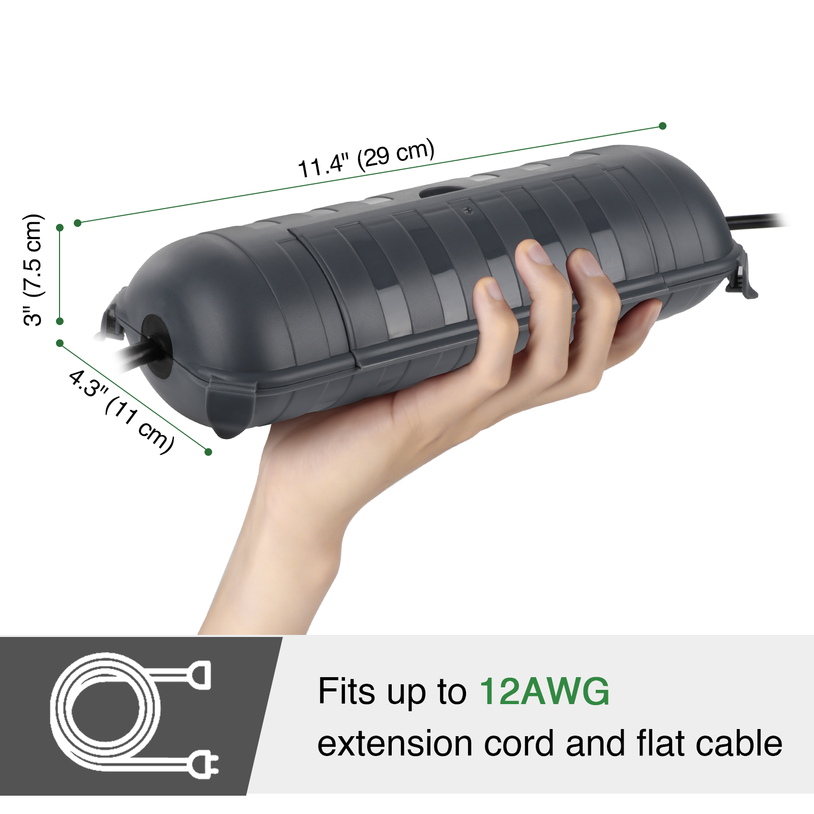 Penutup Kabel Kotak Listrik Lu - Outdoor Power Lead ulasan dan harga