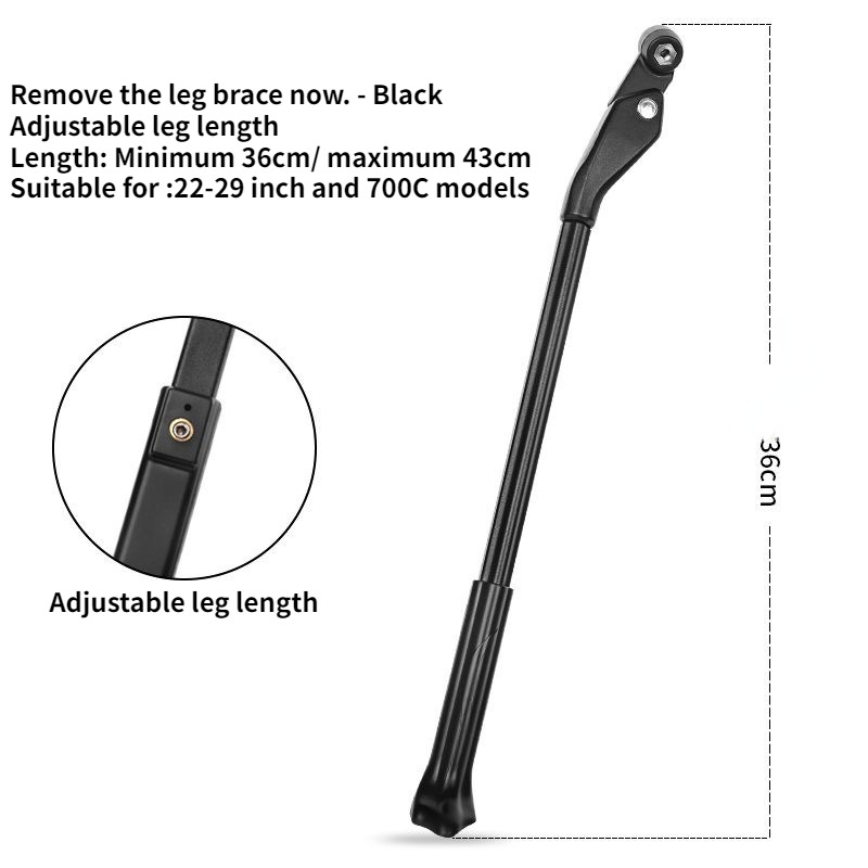 Penopang kaki sepeda gunung, T - Outdoor Power Point ulasan dan harga