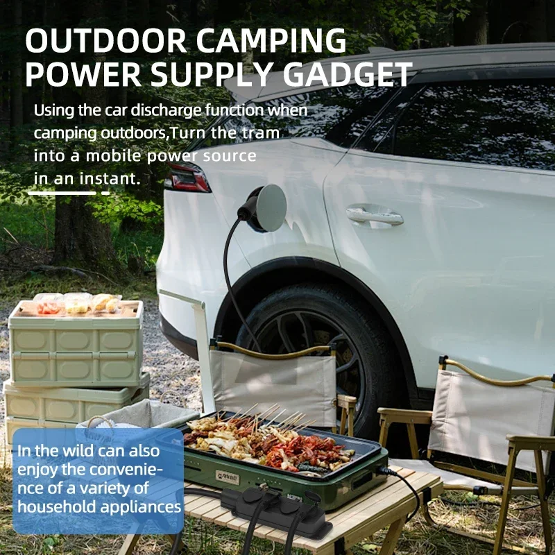 Pengisi Daya EV Mobil Listrik  - Outdoor Power Lead ulasan dan harga