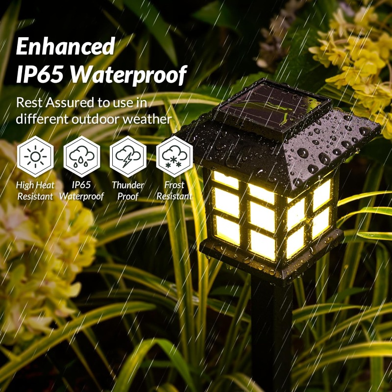 2 Pak Lampu Jalur Surya Lampu  - Outdoor Power Outlet Solar ulasan dan harga