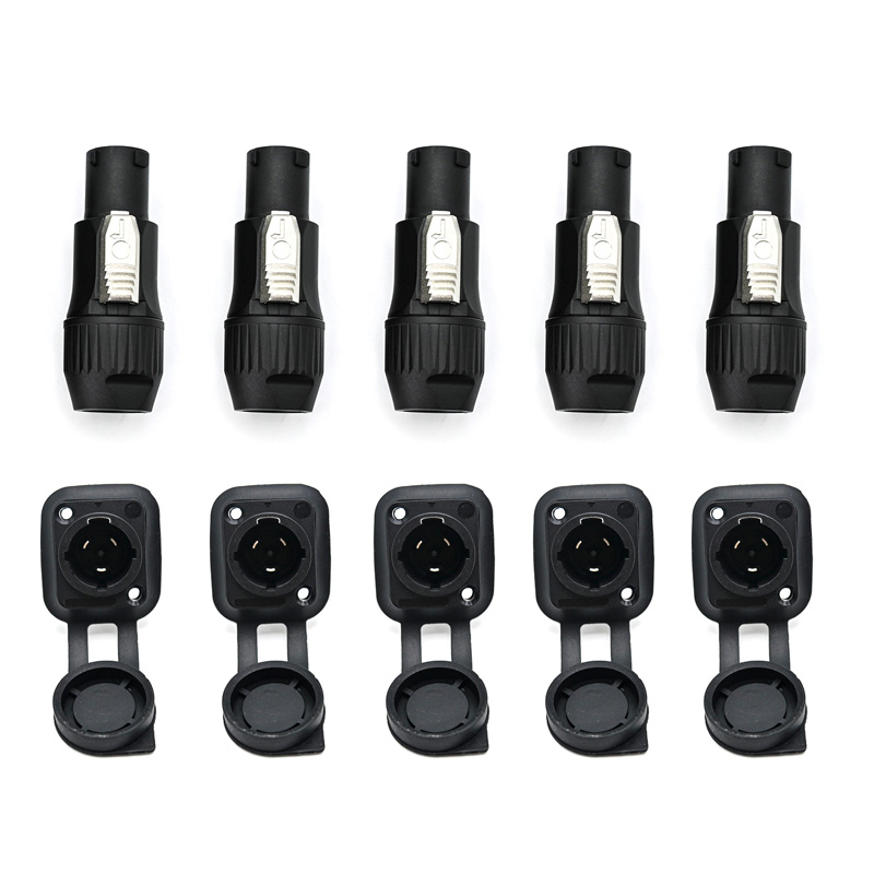 10 buah Konektor Powercon True - Outdoor Power Socket With Lock ulasan dan harga