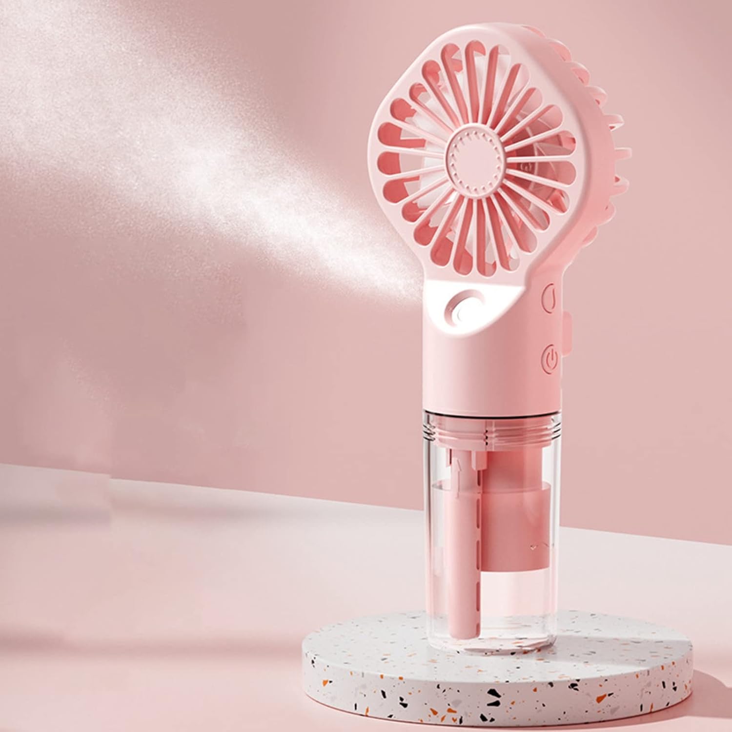 Kipas Semprot Genggam Portabel - Outdoor Power Fan ulasan dan harga