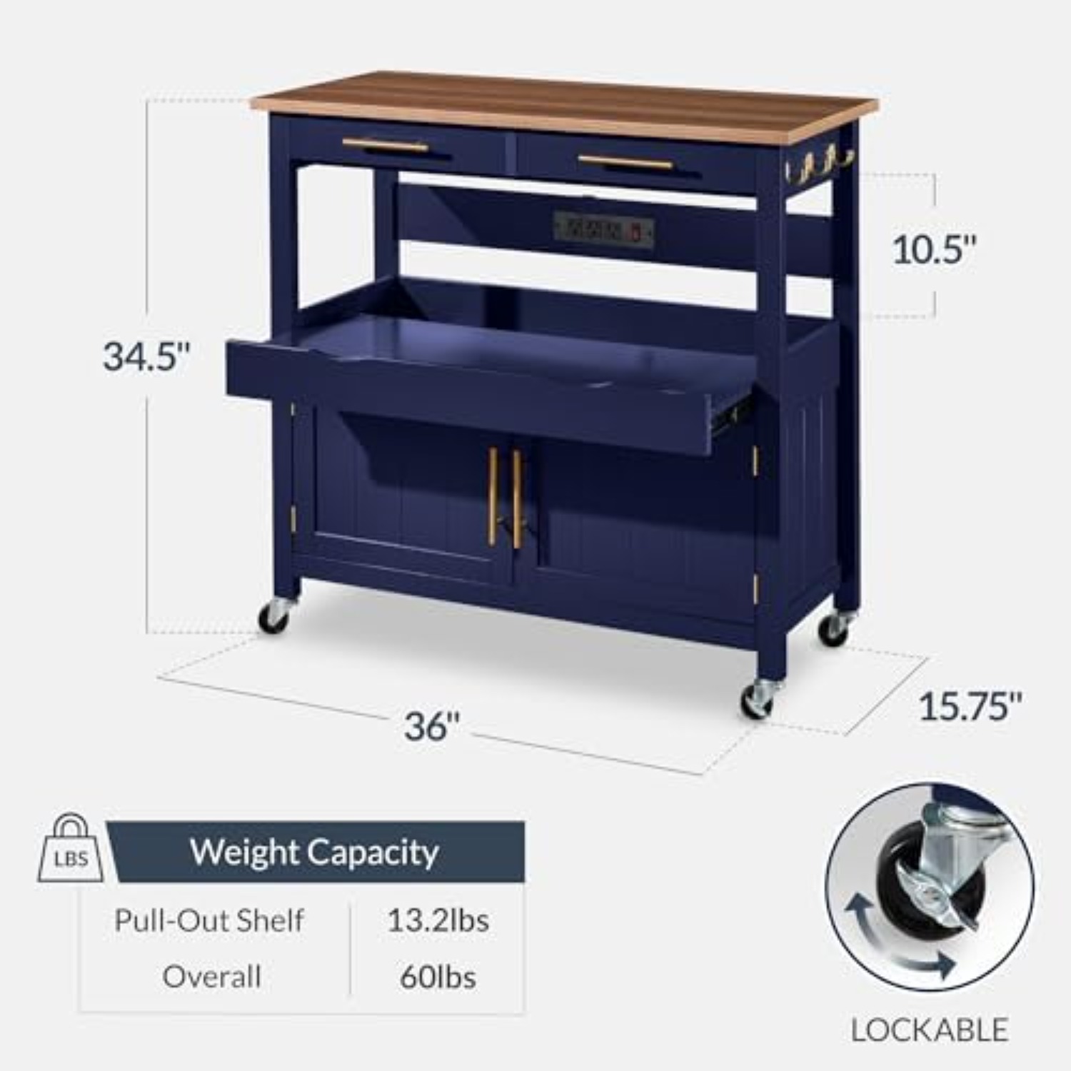 Troli Dapur Beroda Ukuran 36 i - Outdoor Kitchen Power ulasan dan harga