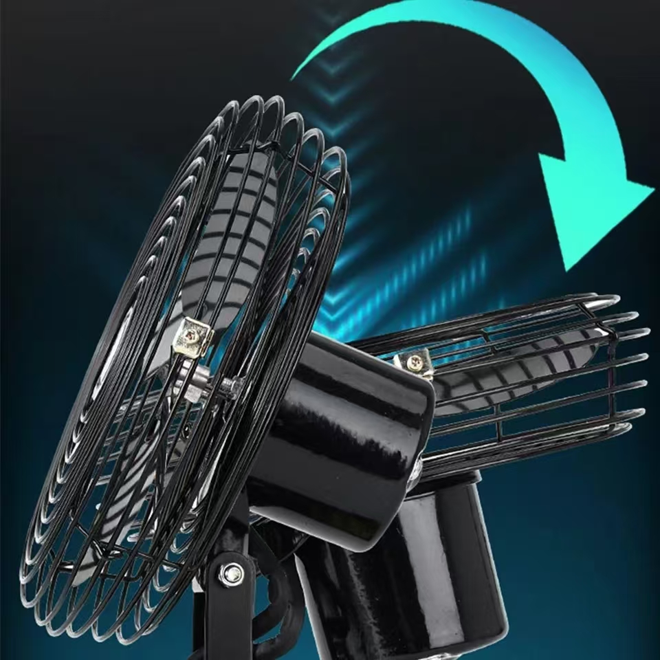 Kipas Camping 6/8In, Kipas Log - Outdoor Power Fan ulasan dan harga