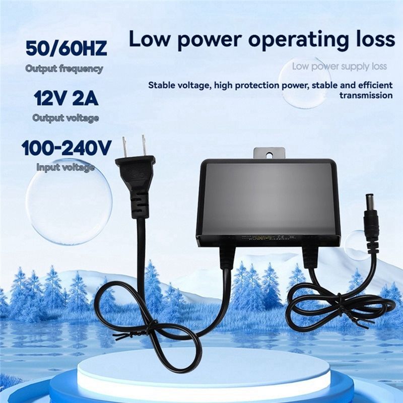 B44C 12V 2A Adaptor Catu Daya  - Outdoor Power Strip ulasan dan harga