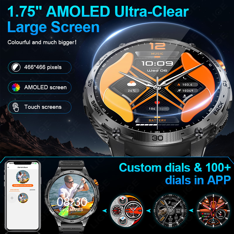 Jam Tangan Pintar Baru 2026 un - Outdoor Power Lead ulasan dan harga