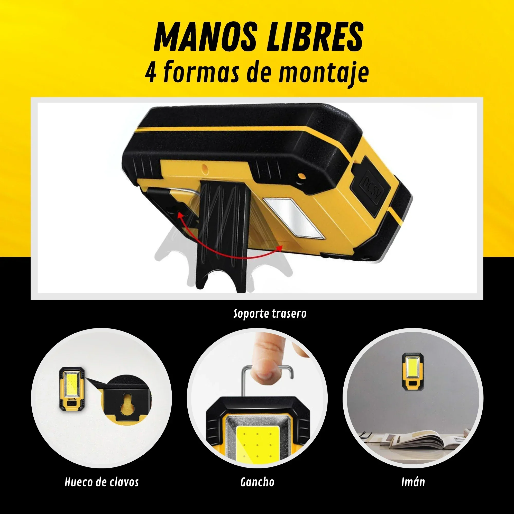 Lampu Kerja Isi Ulang 4000MAH  - Outdoor Power Works ulasan dan harga