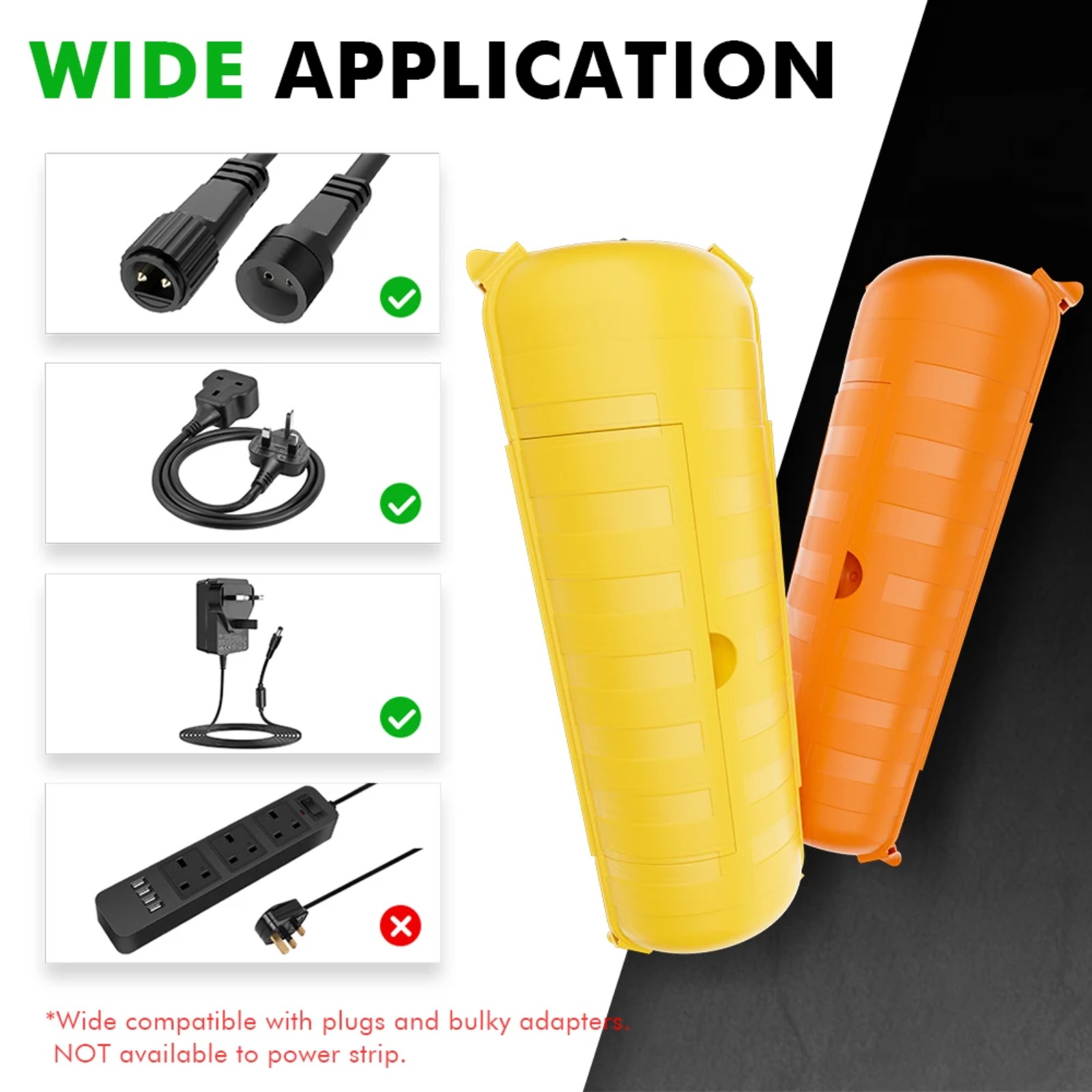 Penutup Kabel Ekstensi Luar Ru - Outdoor Power Strip ulasan dan harga