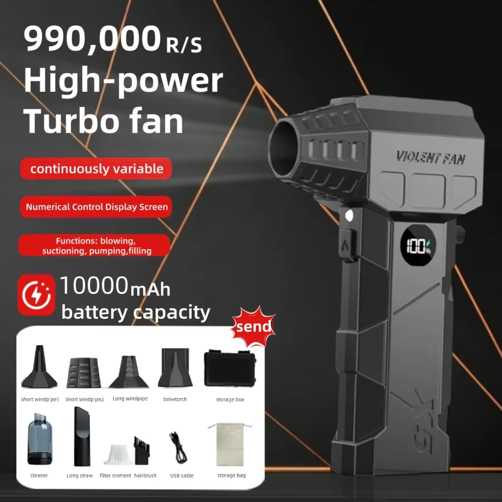 Kipas turbo X5 99.000 rpm  Pem - Outdoor Power Fan ulasan dan harga