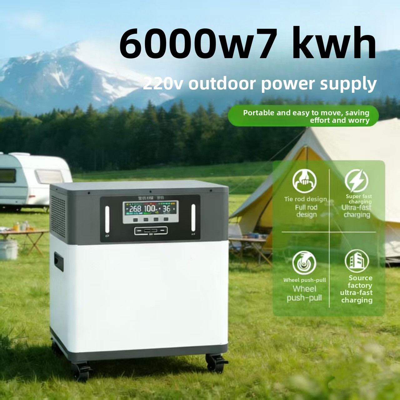 Baterai Lithium Ion Sumber Day - Outdoor Power Supply ulasan dan harga