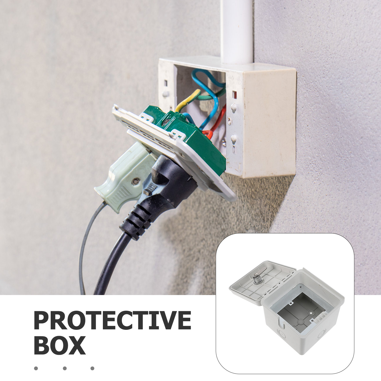 Kotak Sambungan Listrik Tahan  - Outdoor Power Socket With Lock ulasan dan harga