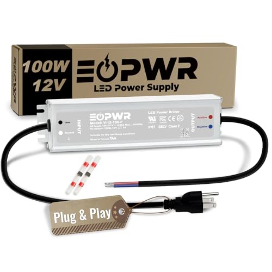Driver LED Tahan Air IP67 Catu - Outdoor Power Supply ulasan dan harga