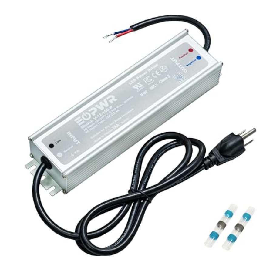 Driver LED Tahan Air IP67 Catu - Outdoor Power Supply ulasan dan harga