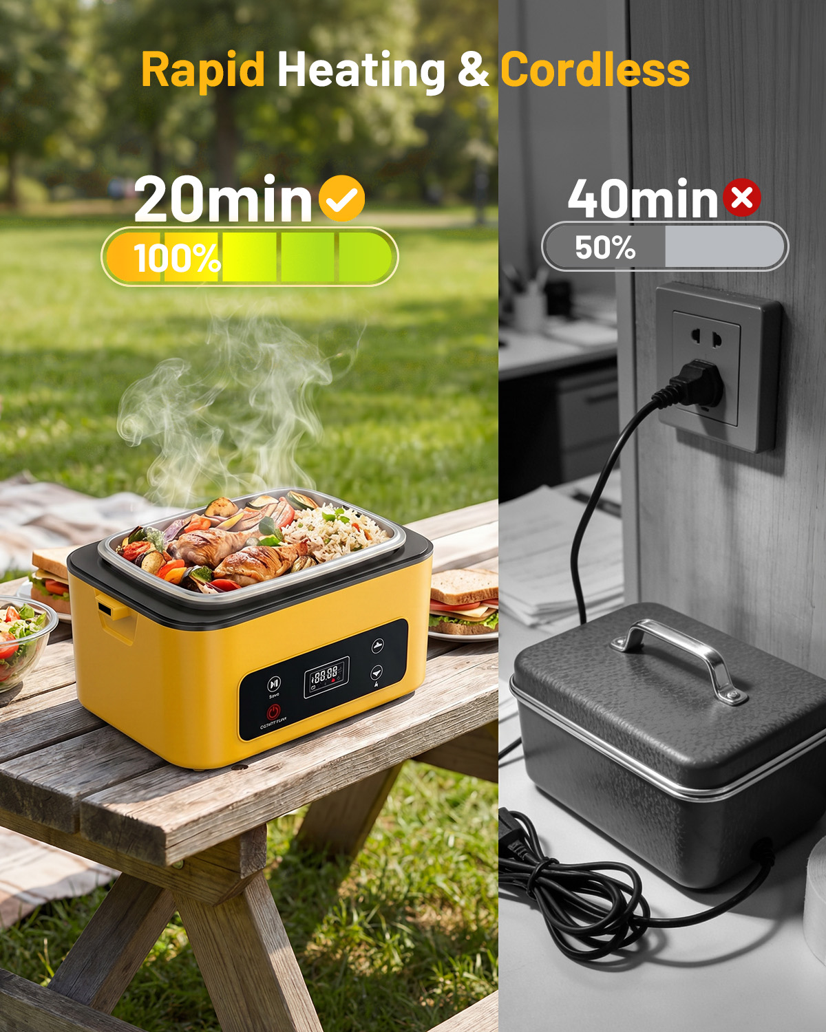 TaskStar Kotak Makan Siang Ber - Outdoor Power Supply Box ulasan dan harga