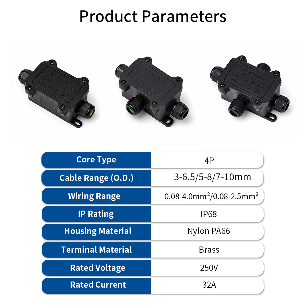 Kotak Sambungan Tahan Air IP68 - Outdoor Power Junction ulasan dan harga