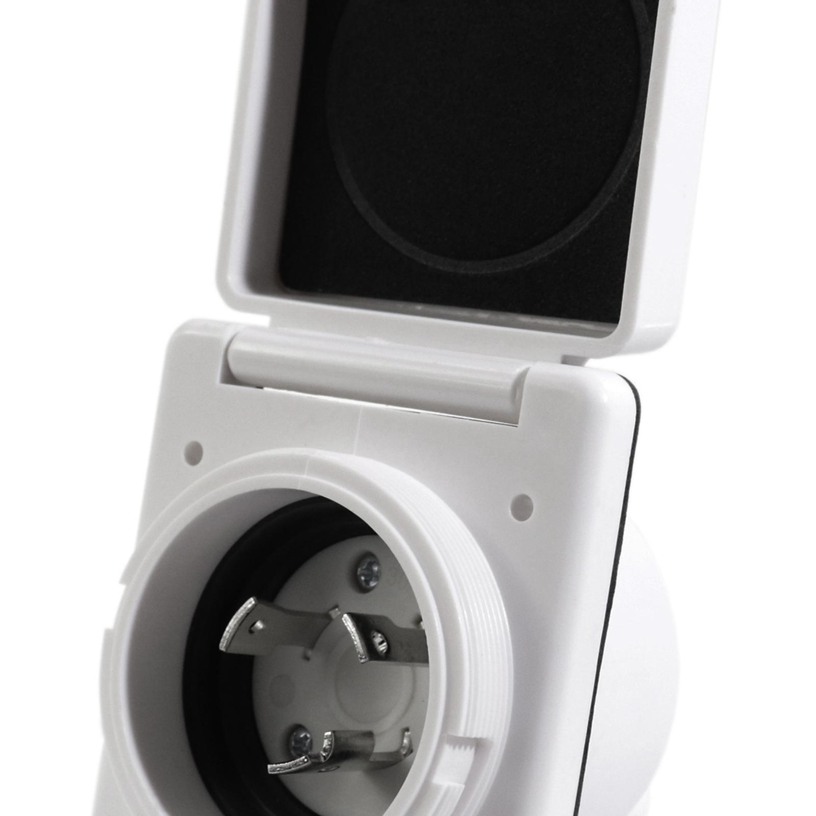 Soket Daya Tahan Air dengan Fl - Outdoor Power Socket With Lock ulasan dan harga