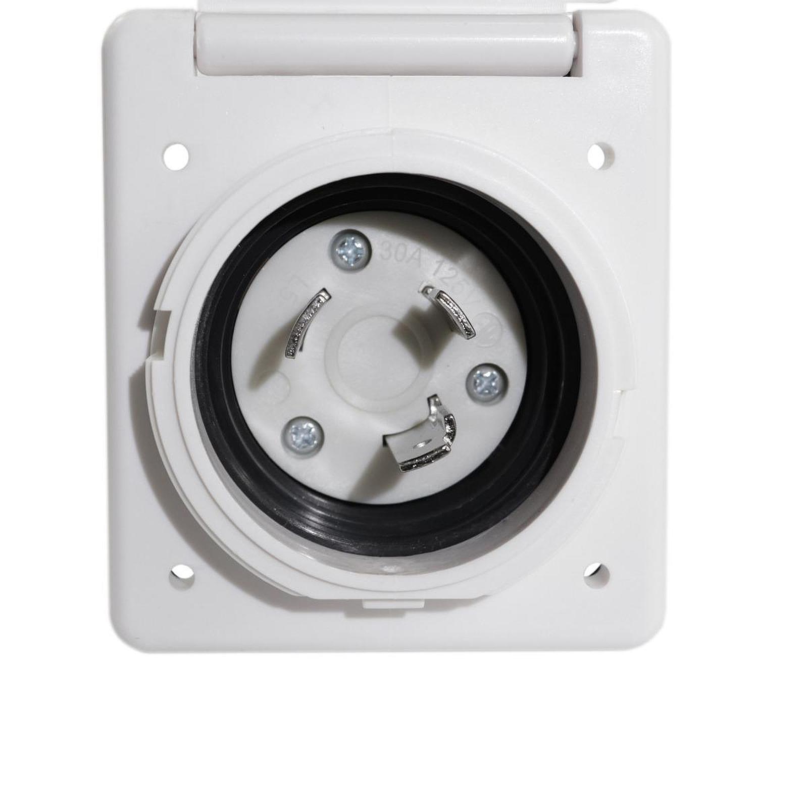 Soket Daya Tahan Air dengan Fl - Outdoor Power Socket With Lock ulasan dan harga
