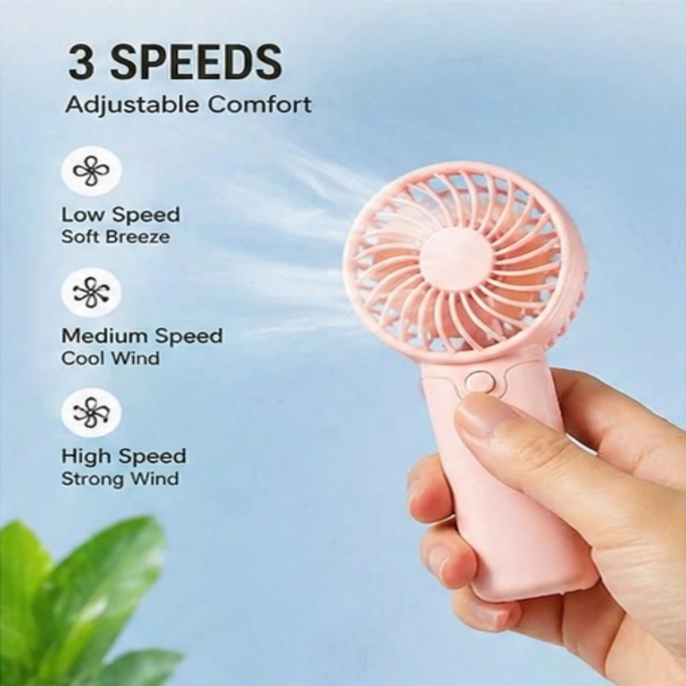 Pendingin Udara Mini Genggam K - Outdoor Power Fan ulasan dan harga