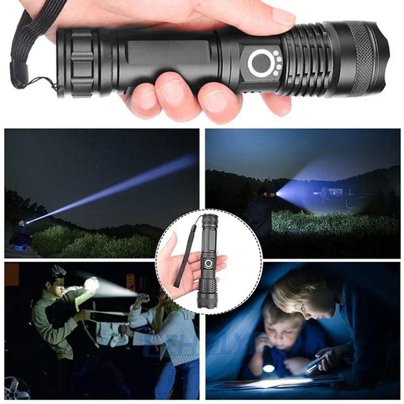 Senter Led XHP70 Daya Tinggi U - Outdoor Power Supply ulasan dan harga