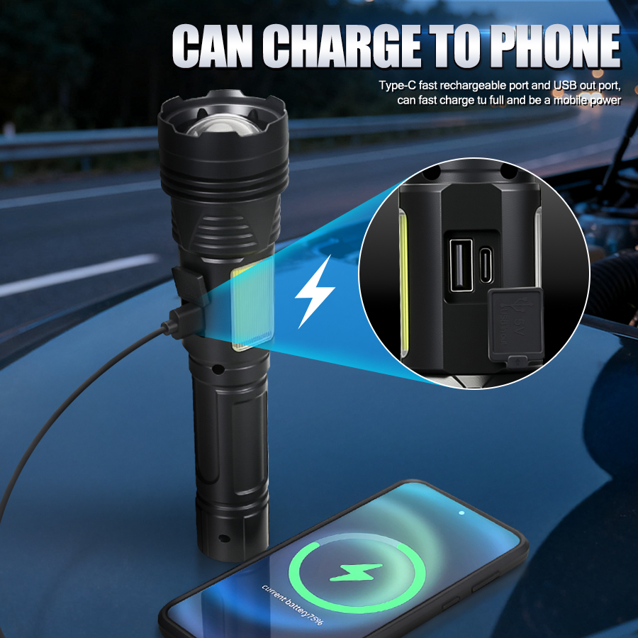 Senter LED Genggam Bertenaga U - Outdoor Power Works ulasan dan harga