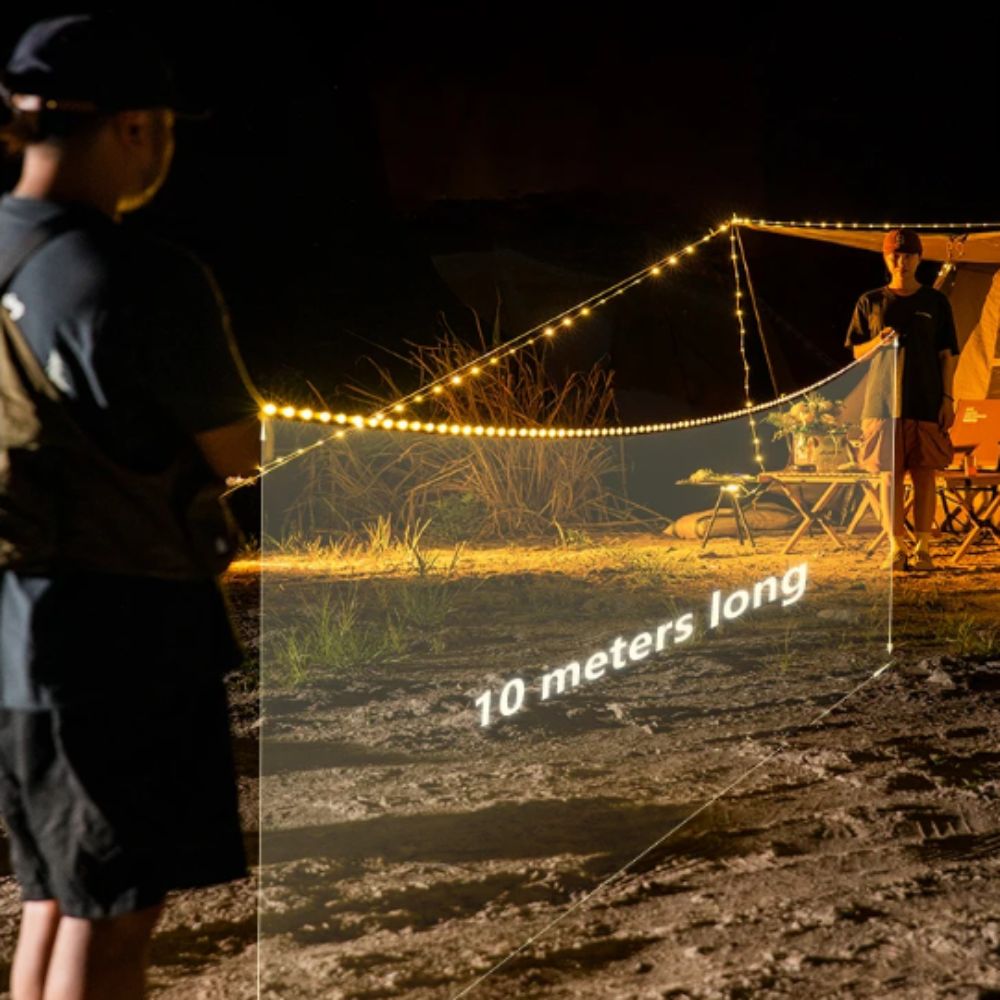 Lampu LED Tenda, Lampu String, - Outdoor Power Strip ulasan dan harga