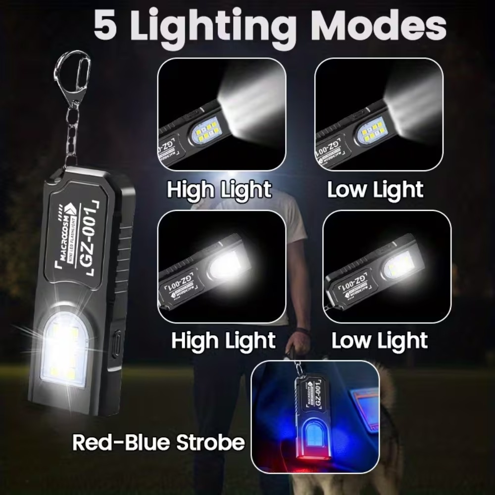 Senter Gantungan Kunci LED COB - Outdoor Power Works ulasan dan harga