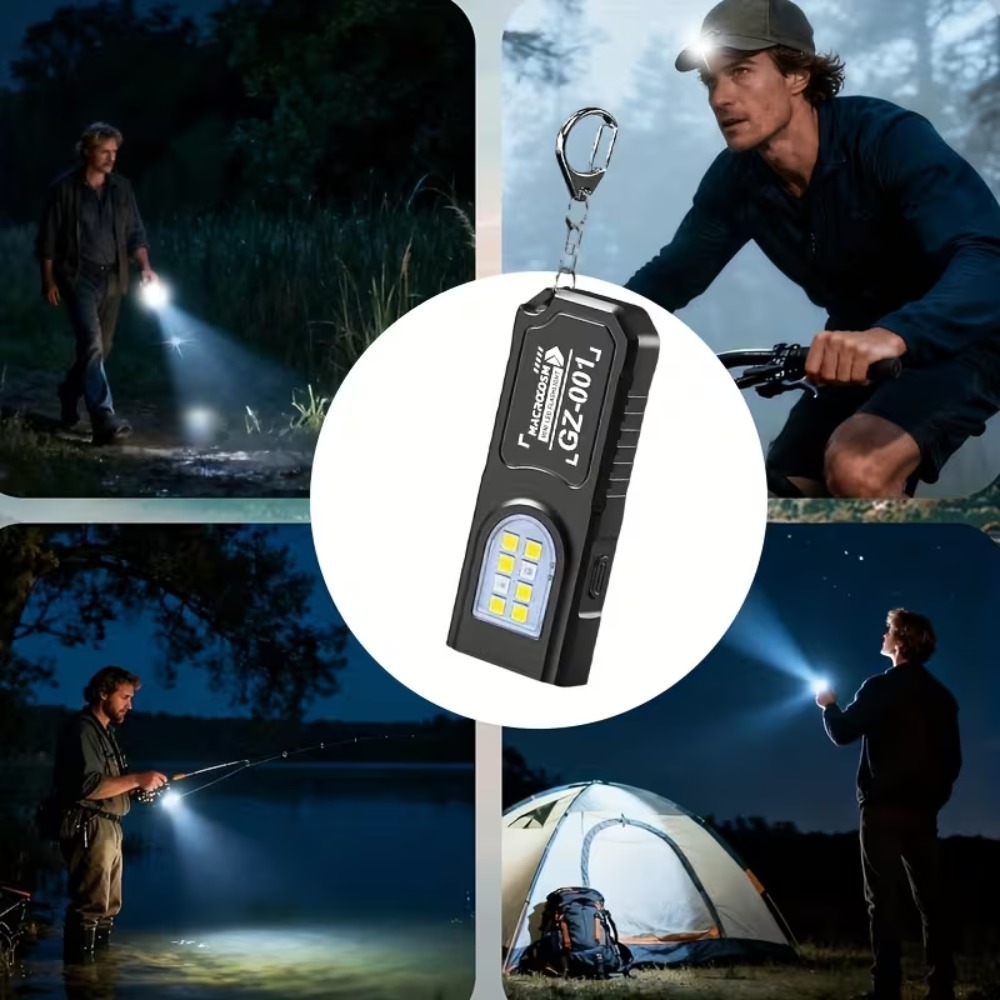 Senter Gantungan Kunci LED COB - Outdoor Power Works ulasan dan harga